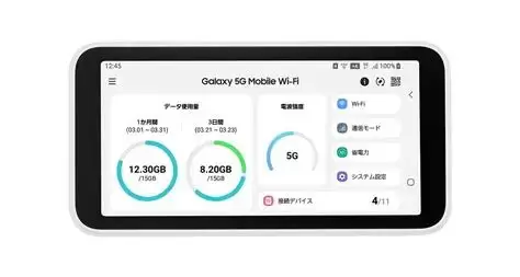 Samsung Galaxy 5G Mobile WiFi SCR01